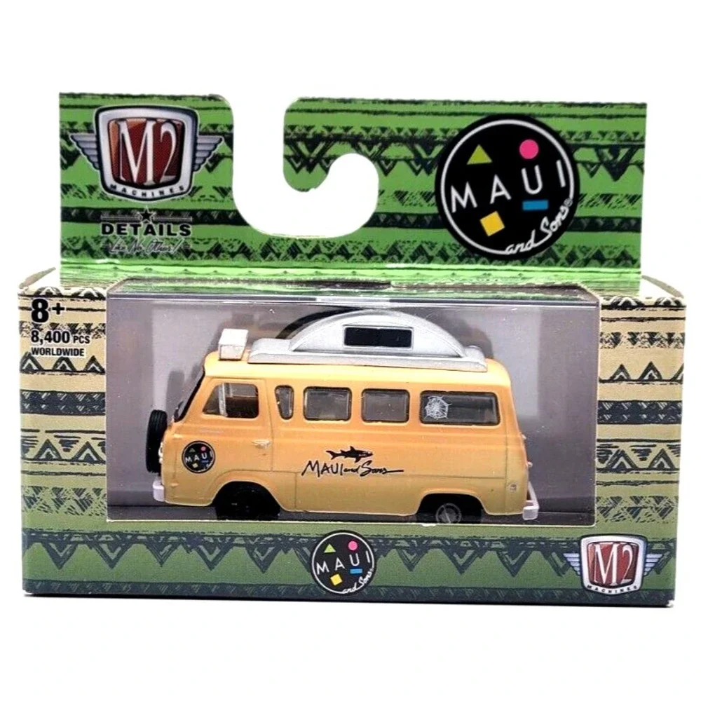 M2 MACHINES 1965 FORD ECONOLINE CAMPER VAN‎ R67  21-50 NIB